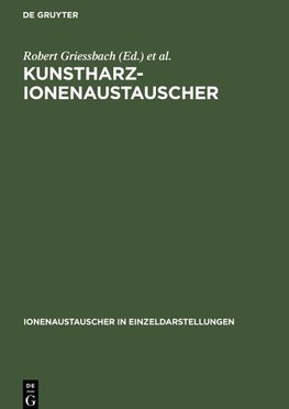 Kunstharz-Ionenaustauscher