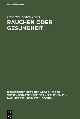 Rauchen oder Gesundheit