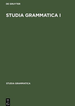 Studia grammatica I