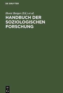 Handbuch der soziologischen Forschung