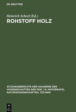 Rohstoff Holz