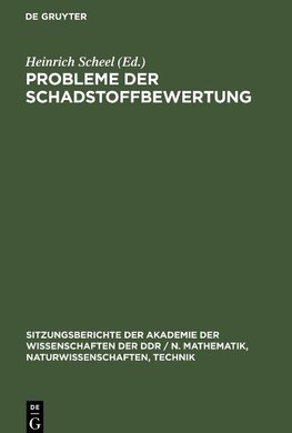 Probleme der Schadstoffbewertung