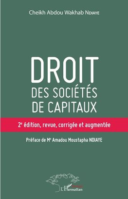 Droit des sociétés de capitaux (2e éd)