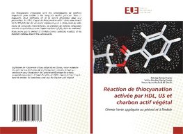 Réaction de thiocyanation activée par HDL, US et charbon actif végétal