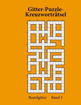 Gitter-Puzzle-Kreuzworträtsel