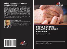 PROVE GERONTO-GERIATRICHE NELLE PANDEMIE