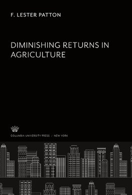 Diminishing Returns in Agriculture