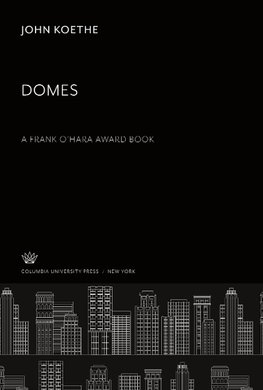 Domes a Frank O'Hara Award Book