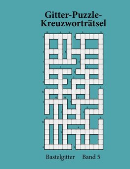 Gitter-Puzzle-Kreuzworträtsel