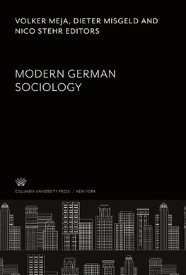 Modern German Sociology