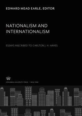 Nationalism and Internationalism