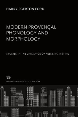 Modern Provençal Phonology and Morphology