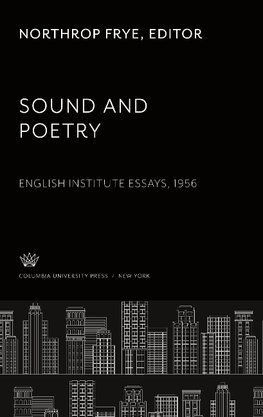 Sound and Poetry