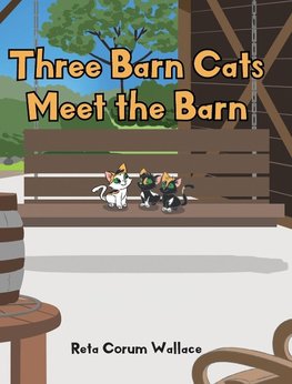 Three Barn Cats Meet the Barn