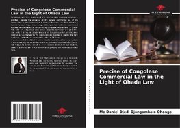 Precise of Congolese Commercial Law in the Light of Ohada Law