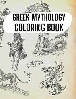 Greek Mythology Coloring Book