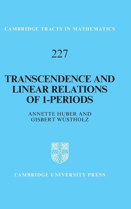 Transcendence and Linear Relations of 1-Periods