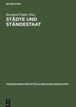 Städte und Ständestaat