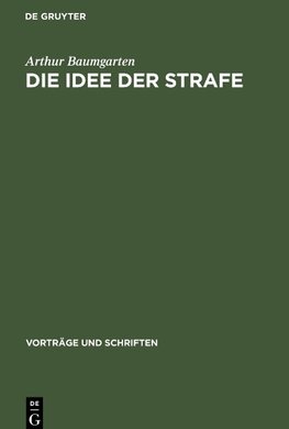 Die Idee der Strafe