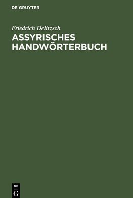 Assyrisches Handwörterbuch