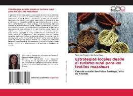 Estrategias locales desde el turismo rural para los textiles mazahuas