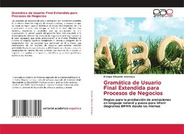 Gramática de Usuario Final Extendida para Procesos de Negocios