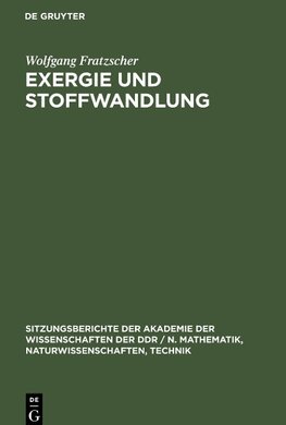 Exergie und Stoffwandlung