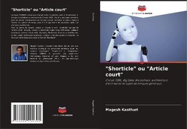 "Shorticle" ou "Article court"