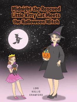 Midnight the Rescued Little Kitty Cat Meets the Halloween Witch