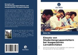 Einsatz von Studentengruppenleitern bei kooperativen Lernaktivitäten