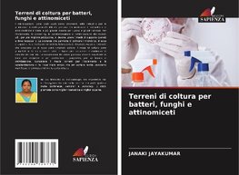 Terreni di coltura per batteri, funghi e attinomiceti