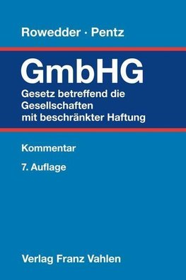 Gesetz betreffend die Gesellschaften mit beschränkter Haftung