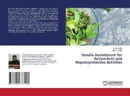 Randia Dumetorum for Antioxidant and Hepatoprotective Activities