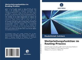 Weiterleitungsfunktion im Routing-Prozess