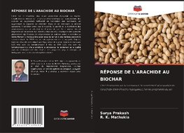 RÉPONSE DE L'ARACHIDE AU BIOCHAR