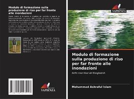 Modulo di formazione sulla produzione di riso per far fronte alle inondazioni