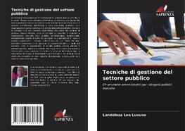 Tecniche di gestione del settore pubblico