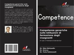 Competenze generiche sulle istituzioni di formazione degli insegnanti