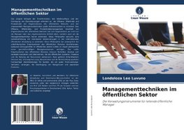 Managementtechniken im öffentlichen Sektor