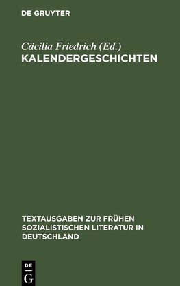 Kalendergeschichten