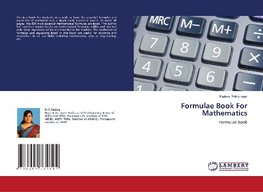 Formulae Book For Mathematics