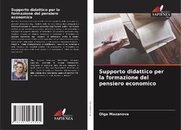 Supporto didattico per la formazione del pensiero economico