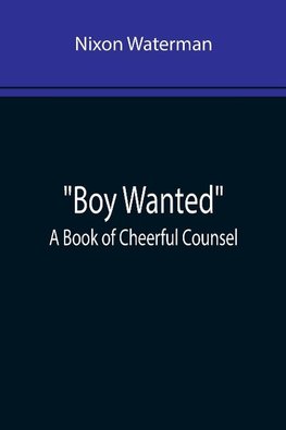 Boy Wanted