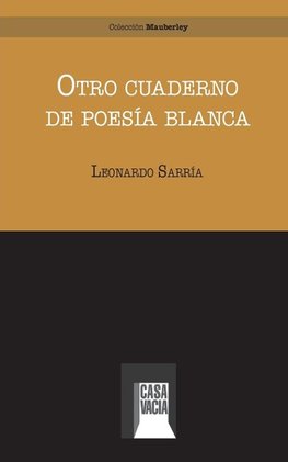 Otro cuaderno de poesía blanca