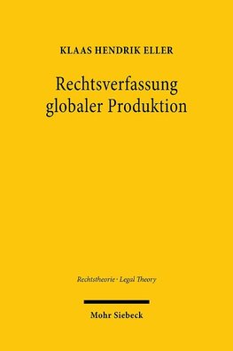 Rechtsverfassung globaler Produktion