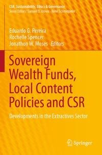 Sovereign Wealth Funds, Local Content Policies and CSR