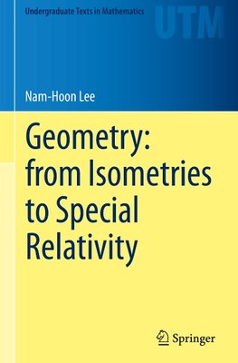 Geometry: from Isometries to Special Relativity