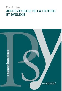 Apprentissage de la lecture et dyslexie