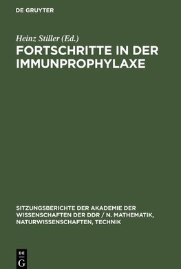 Fortschritte in der Immunprophylaxe