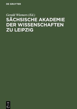 Sächsische Akademie der Wissenschaften zu Leipzig